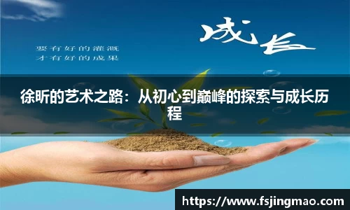 徐昕的艺术之路：从初心到巅峰的探索与成长历程